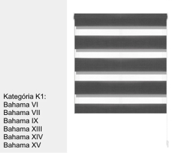Roletka de� a noc - otvoren� kazeta K1