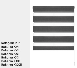 Roletka de� a noc - otvoren� kazeta K2