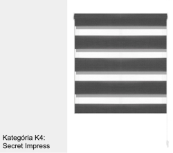Roletka de� a noc - otvoren� kazeta K4