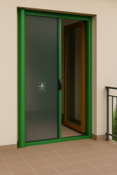 Dverov� rolovacia sie� - RAL farby