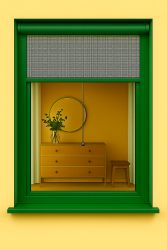 Okenn� rolovacia sie� - RAL farby